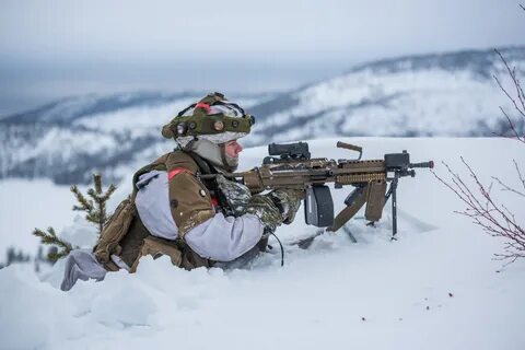 Автомат зимой