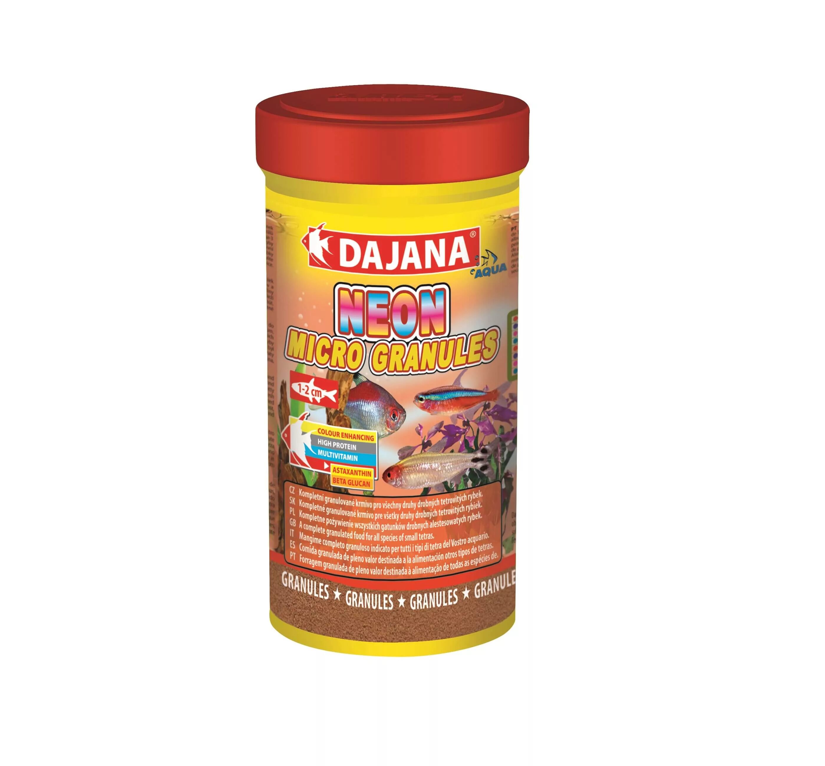 Корм для неонов. Сухой корм для рыб dajana pet tropi gran mix 10000 мл 5500 г.