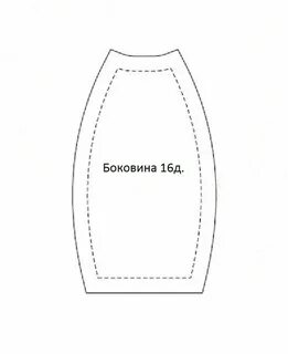 Выкройка грелки на чайник в натуральную величину