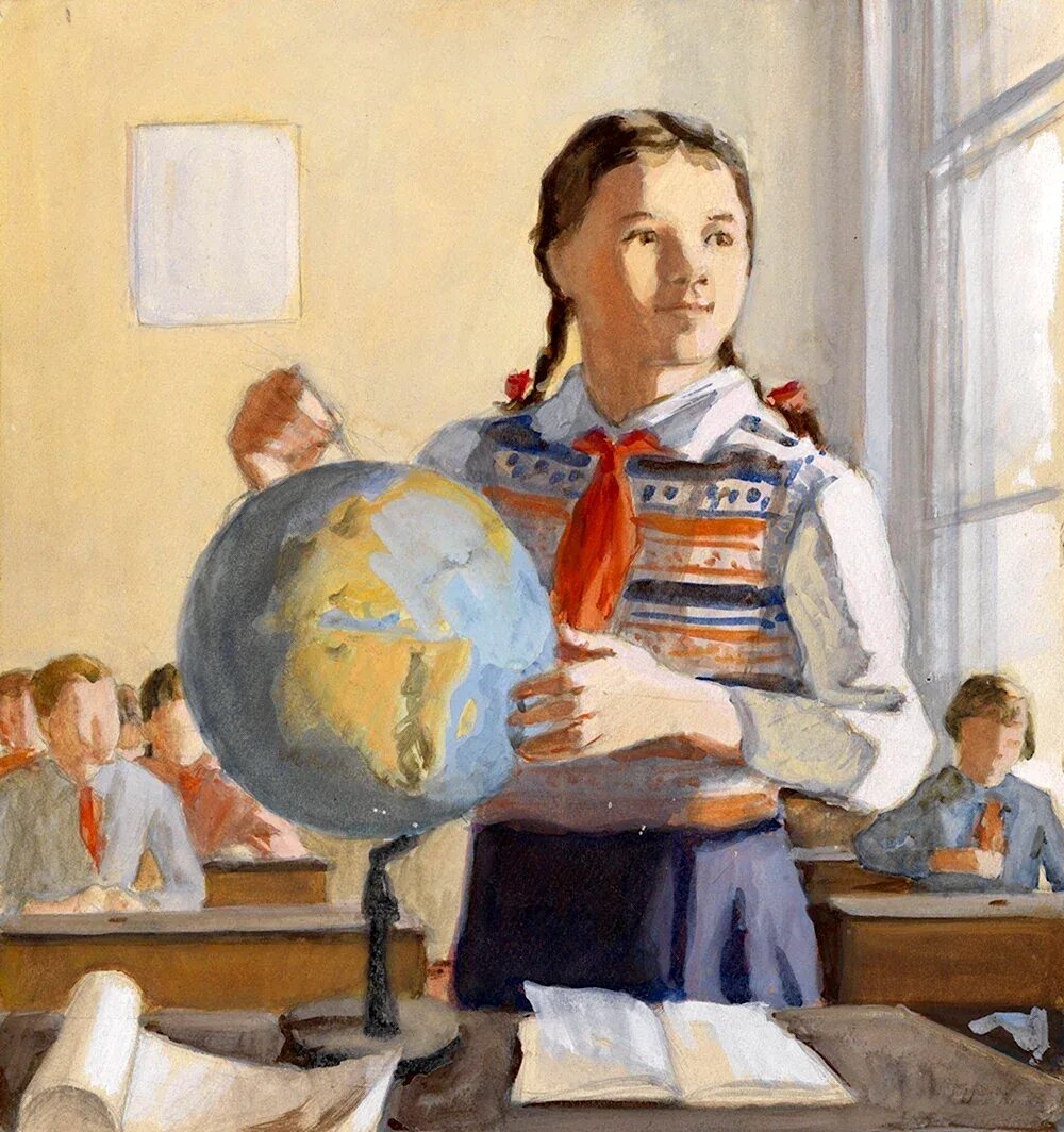 Нашу школу представляли ученики