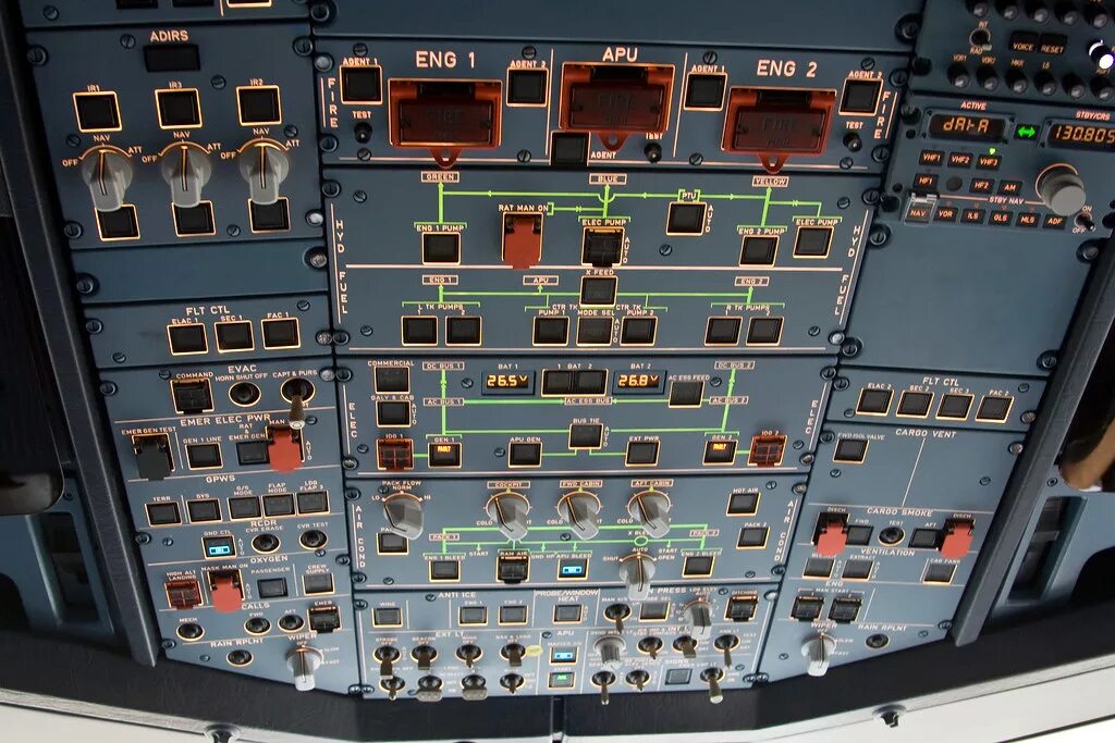 Airbus system. Панель overhead a320. панель airbus a320. airbus a320 overhead. верхняя панель airbus a320.