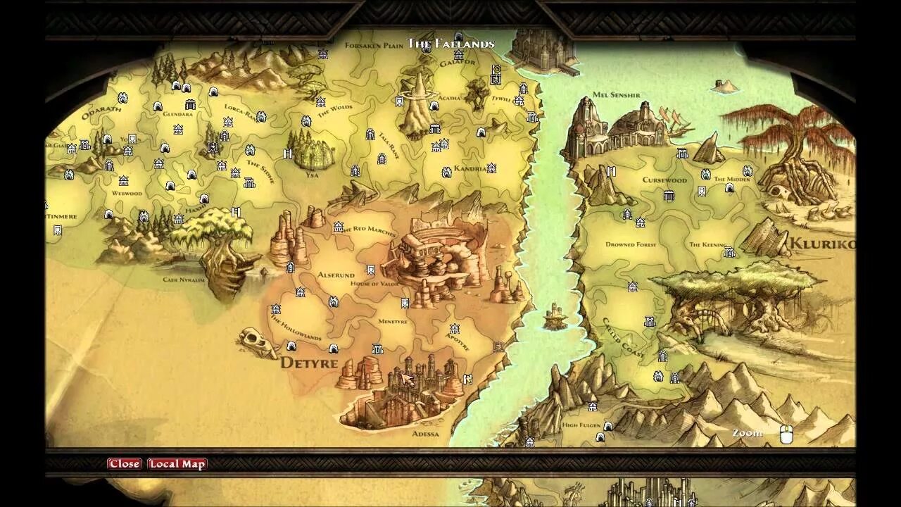 Kingdom of mapping. Kingdoms of amalur карта. kingdom of amalur re reckoning карта.