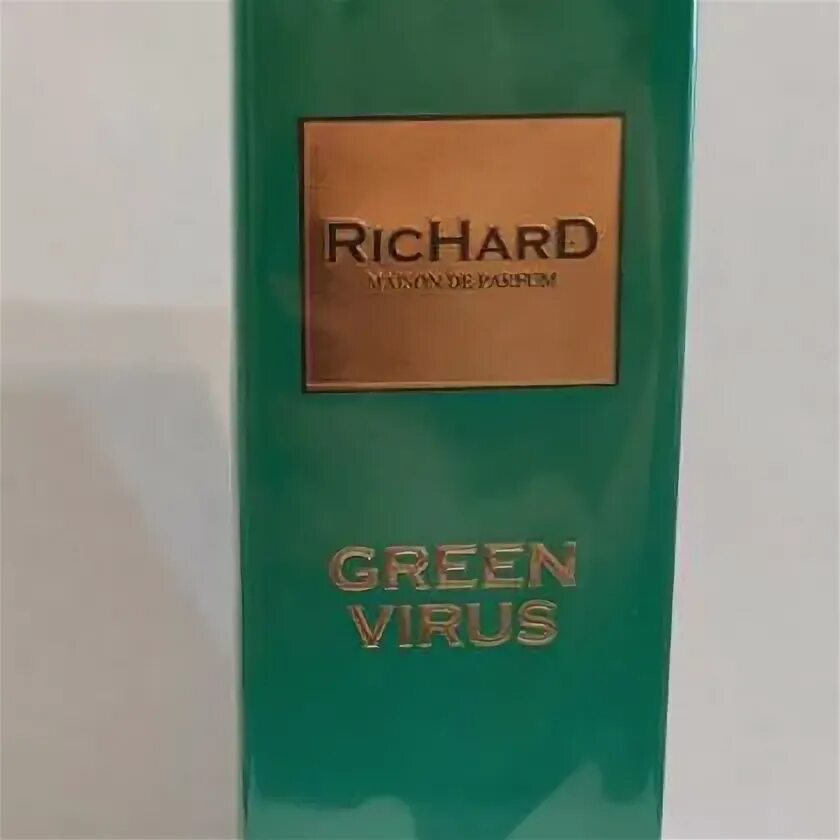 Green virus richard. Richard Green virus 100 ml. Green virus Richard духи. Парфюмерная вода Richard Green virus, 100 мл.