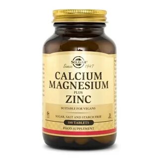 Solgar magnesium plus zinc