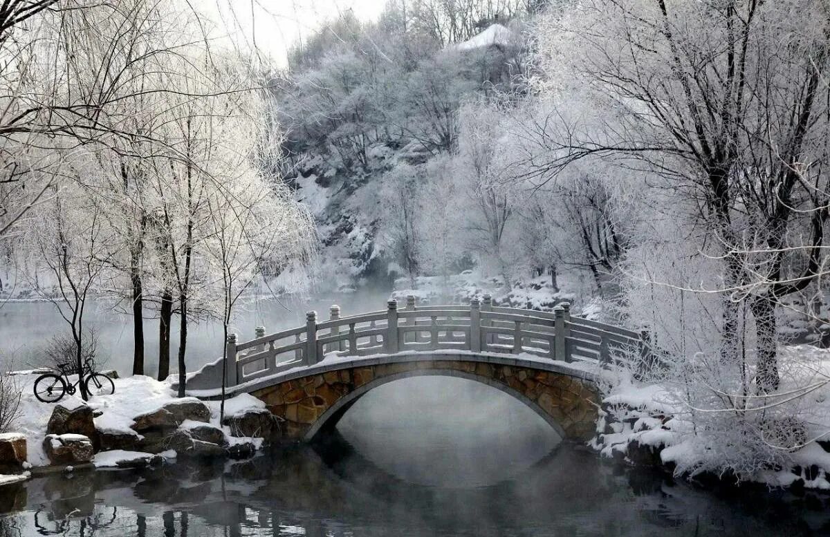 Красивая зима. Зимний парк. Красота зимы. Мост зимой. Зима кончается картинки