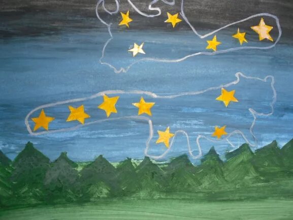 Звездное небо рисование в 1 младшей. Рисование звездное небо. звездное небо рисунок для детей. детские рисунки звездного неба. звездное небо рисование для малышей.