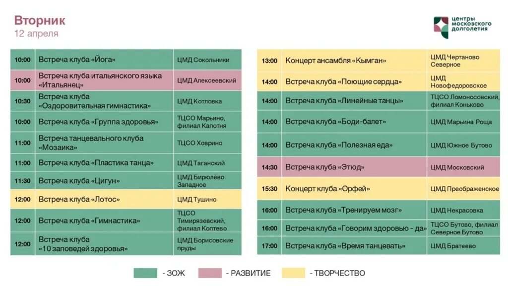 Расписание мероприятий центр Московского долголетия. Расписание Орозо 2022. Автобус центр Московского долголетия. Расписание орозо в москве 2024