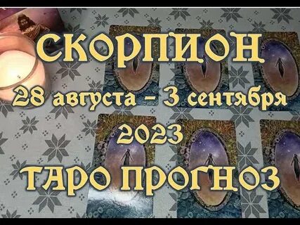 Таро прогноз на ноябрь 2023 скорпион