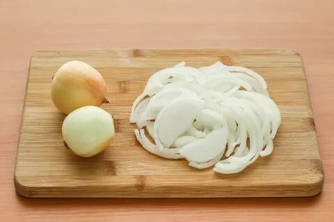 Лук полукольцами