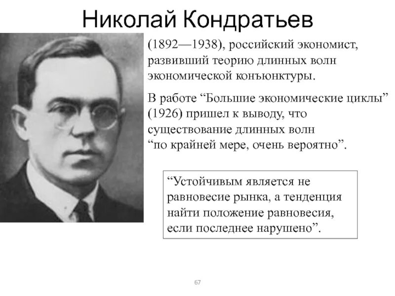 Автором теории длинных волн является