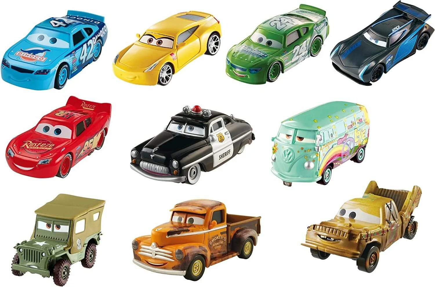 Как зовут машинки из мультика тачки. Набор машинок тачки disney pixar. disney pixar cars 3 игрушки. герои тачки 1 маккуин. герои мультика тачки 3.