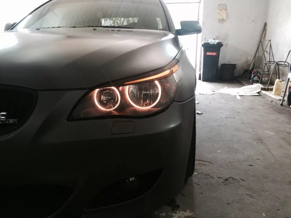5 Series E60 E61 LCI Angel Eye Halo LED Upgrade Bulbs 6000K Rings Corona eBay