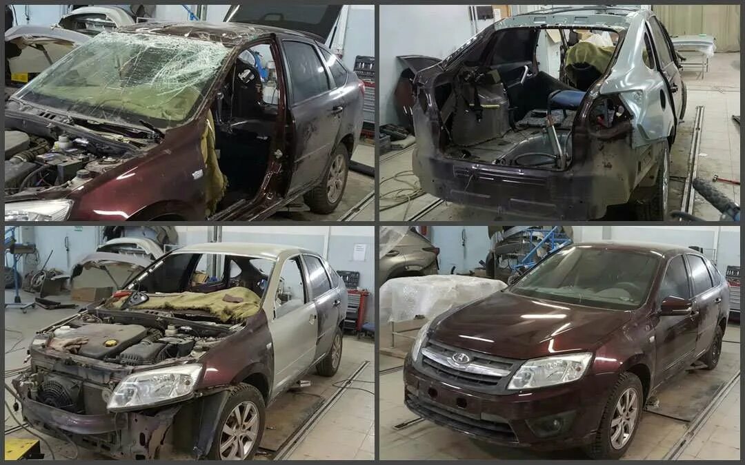 Фото авто до и после. Машина до и после ремонта. кузовной ремонт авто до и после.