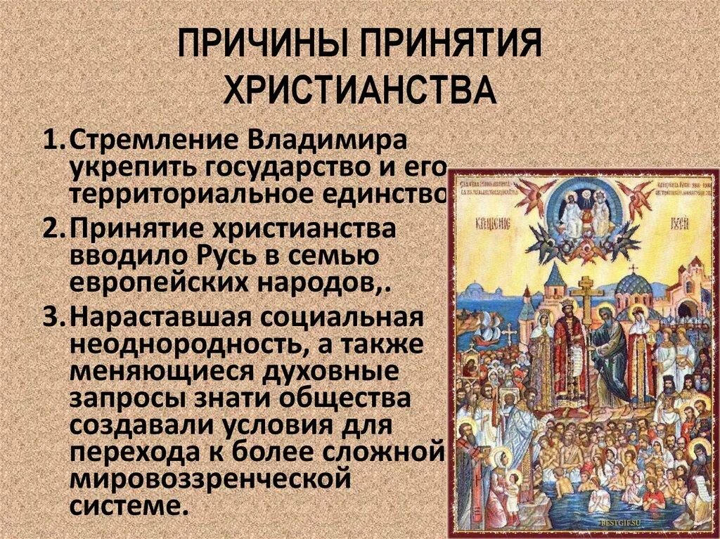 Историческое значение руси. Причины принятия христианства владимиром. крещение руси причины принятия христианства на руси. причины принятия христианства князем владимиром. 2. причины принятия христианства в древней руси.