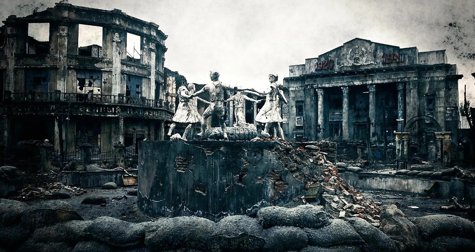 Сталинградская битва руины. Сталинградская битва развалины города. Разрушенные воспоминания