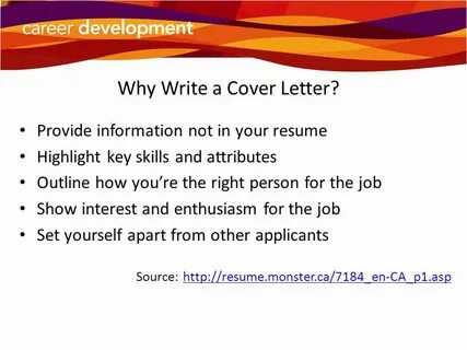 Why you write me