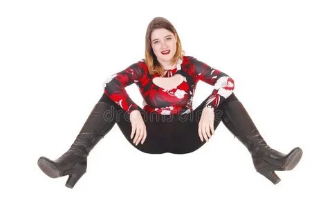 Women spread legs