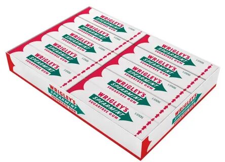 Жевательная резинка wrigley s spearmint