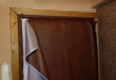 Утеплить дверь самому