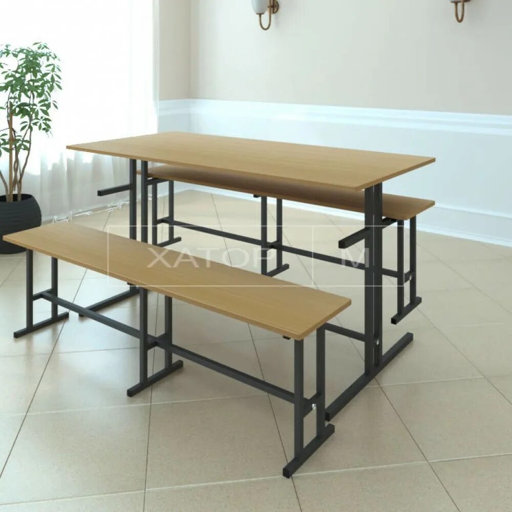 Стол для столовой 6-местный h174011. Стол для столовой 6-местный h174011. Стол обеденный для школьной столовой. Стол обеденный в школу. 5,6) витал.