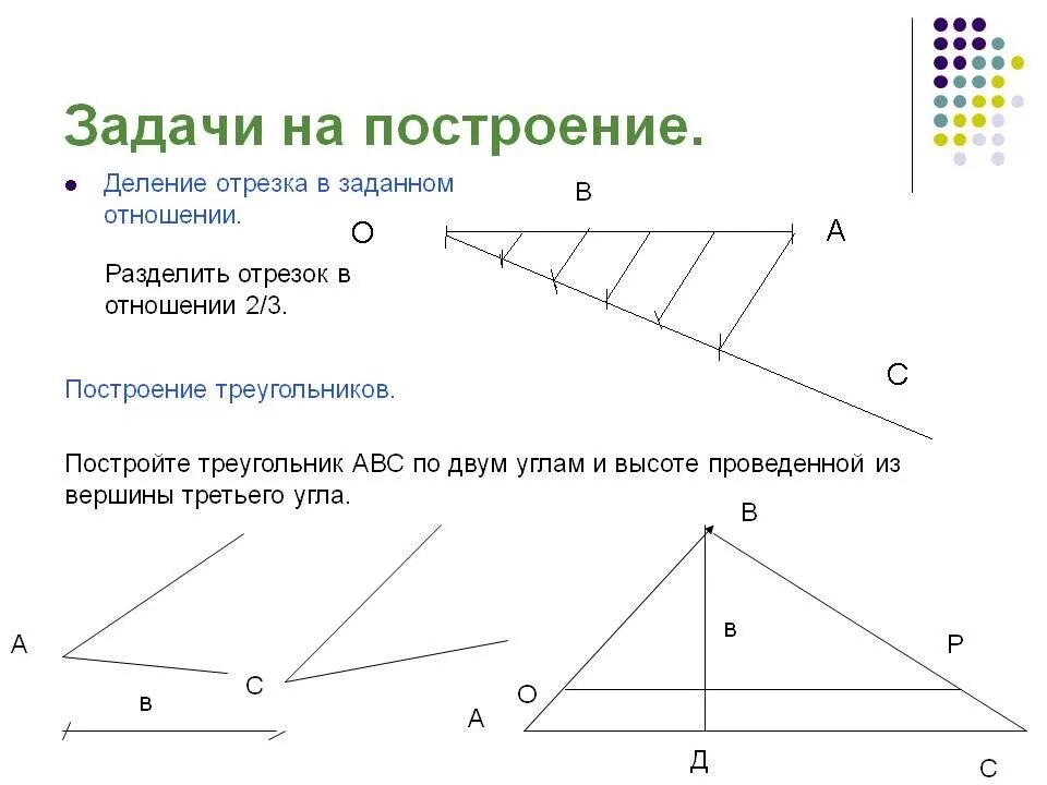 Задачи на метод подобия