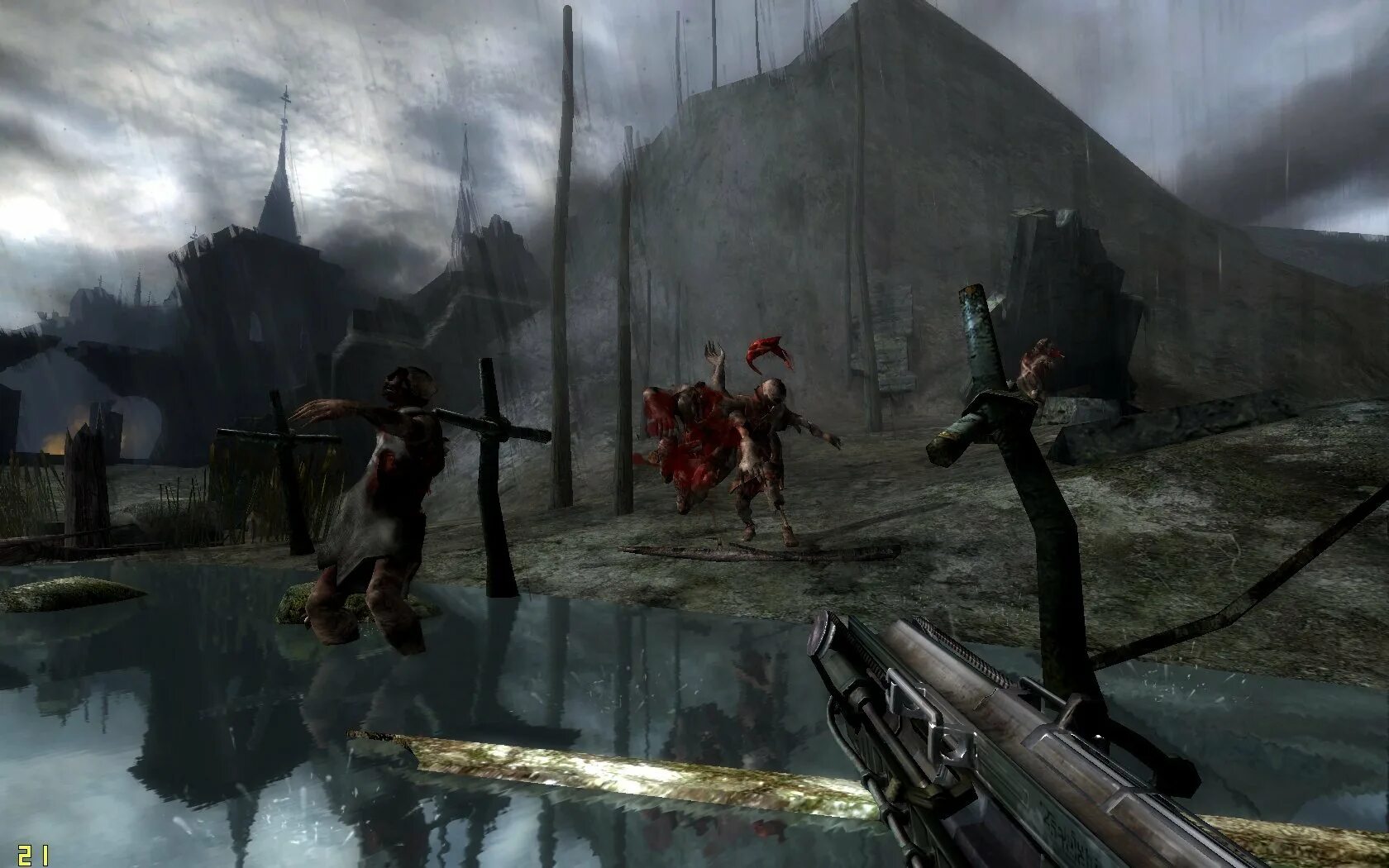 Загрузить старые игры. Painkiller 2004 первая миссия. Панкиллер Воскрешение. Resurrection игра. Painkiller 2020.