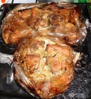 Мясо в духовке в рукаве для запекания