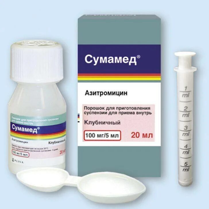 Антибиотики для детей 0