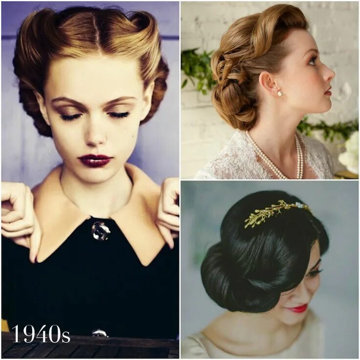 Как сделать винтажную прическу Easy Simple Pin up Cascading Pony with Bangs Updos Hairstyle Tutorial Hair Hai
