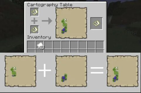 Как сделать карту в minecraft