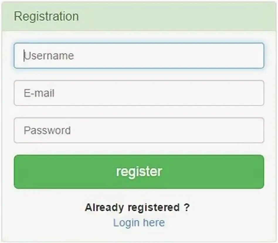 Email is already in use. This email already registered. Already registered? press login. Already registered? press login. Email is already registered.