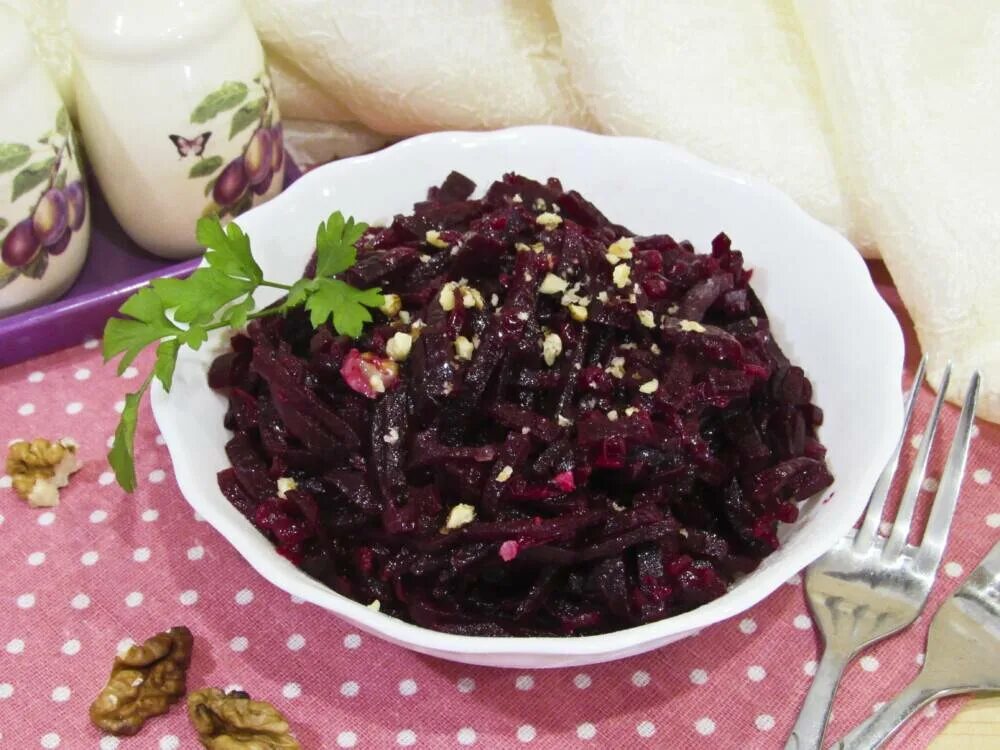 Чернослив свекла чеснок рецепт салат