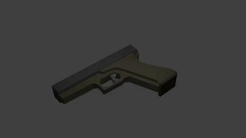 Glock 18 gold toof