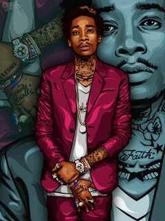 Wiz Khalifa Cartoon Wallpapers - Top Free Wiz Khalifa Cartoon Backgrounds - Wall