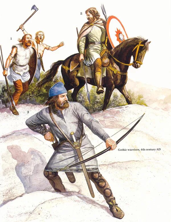 Остготы и вестготы. Варвары великое переселение народов. Остготы ангус макбрайд. Адрианопольская битва 378 год. Битва при адрианополе 378.