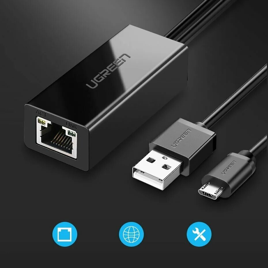 Ugreen lan usb адаптер. Ugreen lan usb адаптер. Ugreen lan адаптер. Ugreen lan адаптер. 0 lan-адаптер ugreen 10/100 black.