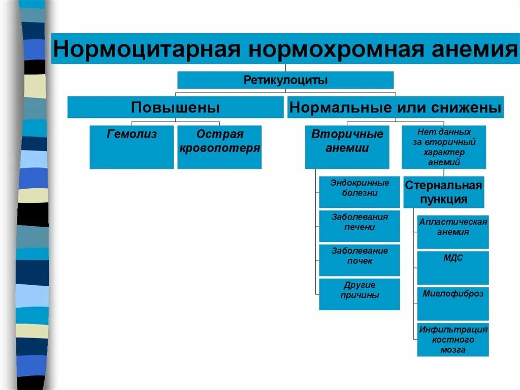 Нормохромная гипохромная анемия. Нормохромная анемия показатели. Нормохромная нормоцитарная. Нормохромные нормоцитарные анемии. Причины нормохромной нормоцитарной анемии.