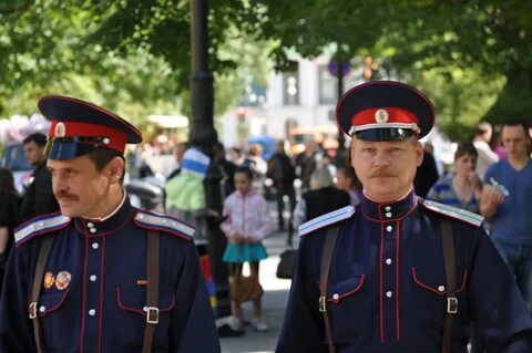 Казаки петербурга