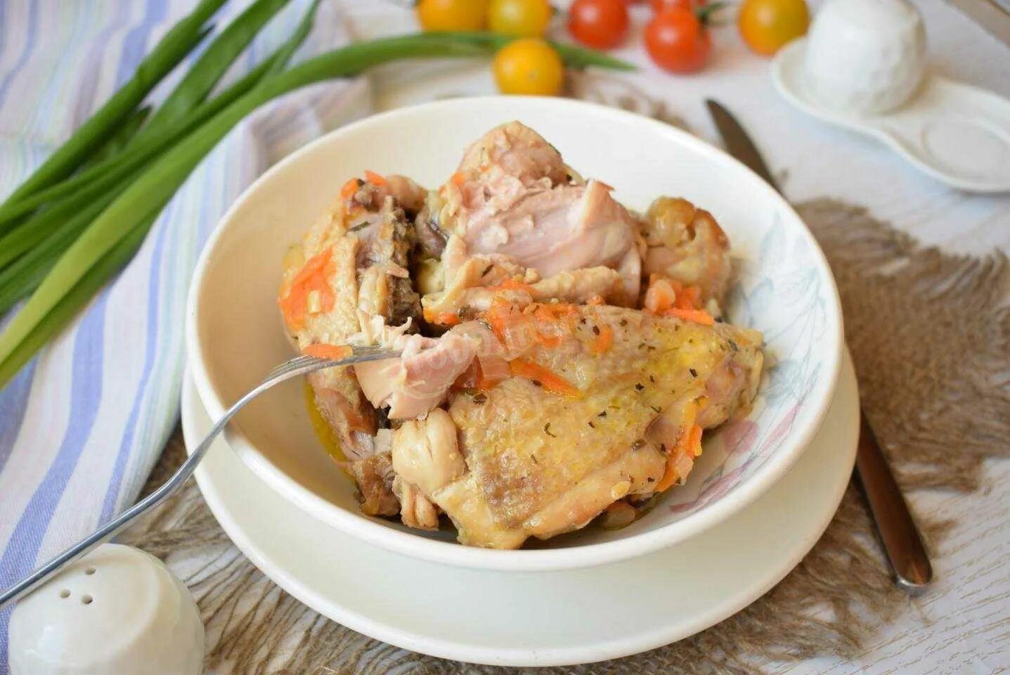 Сколько тушить куриные грудки