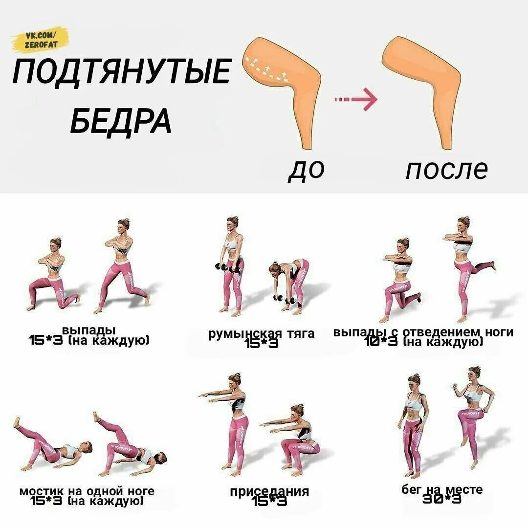 Как подтянуть ноги и ягодицы