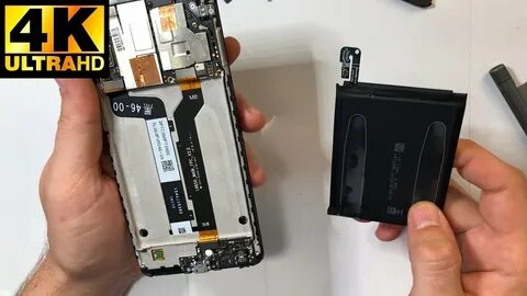 Замена аккумулятора redmi note pro