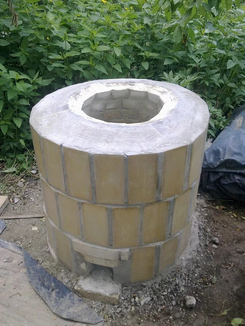 земляной тандыр. тандыр iz kirpicha. тандыр из шамотного кирпича. как сделать тандыр. тандыр iz kirpicha.