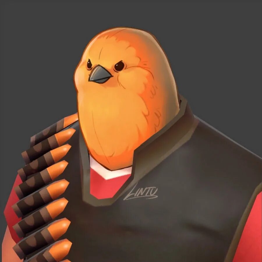 Heavy bird. Путис хеви. Путис птичка tf2. Путис Team Fortress. ТФ 2 pootis.