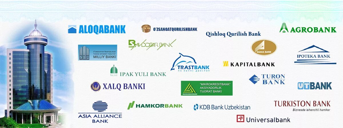 Uz sanoat bank. Банки Узбекистана. Банки Узбекистана лого. Банк уз. Банк Ташкент.