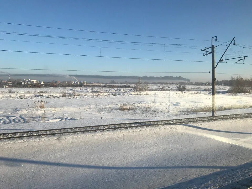 Омск 4 декабря. Чёрное (Кировский район).