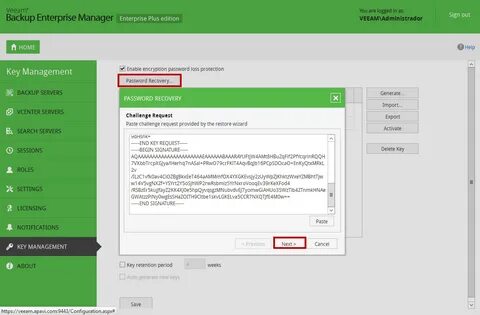Veeam linux