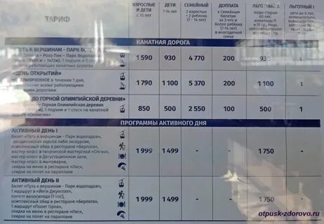 Со скольки работают подъемники
