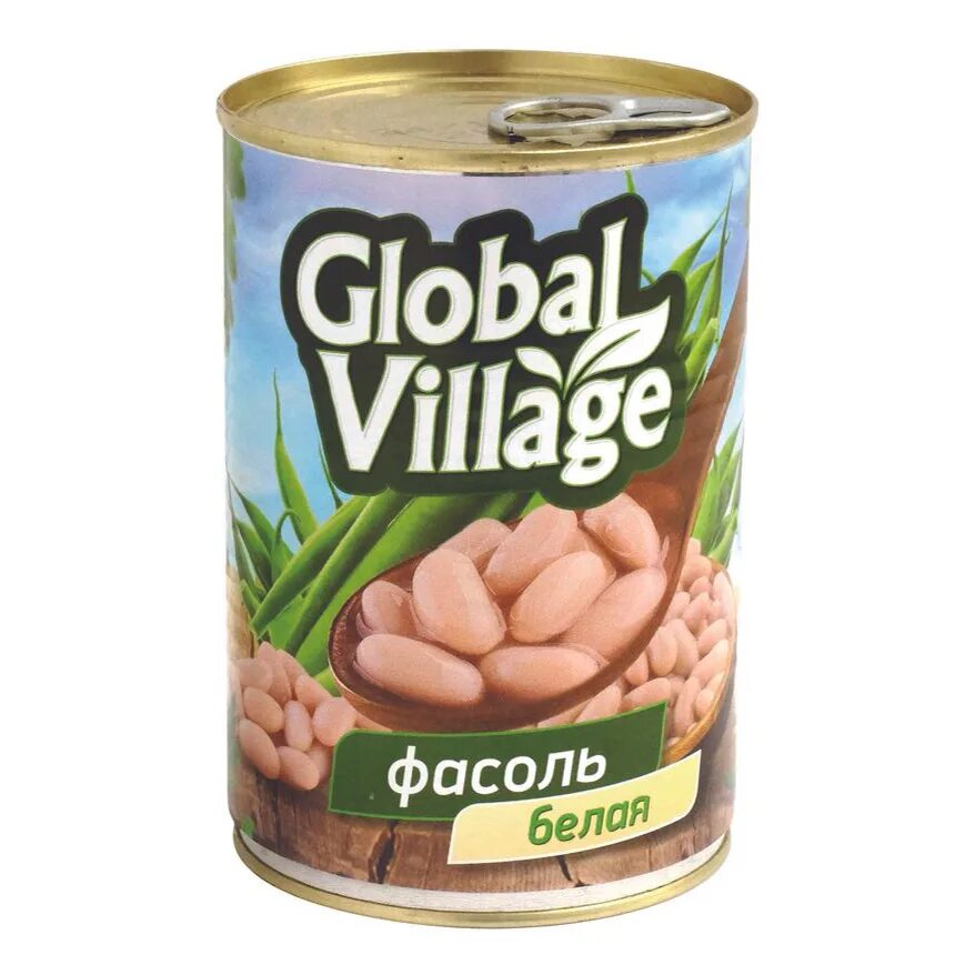 Фасоль village. Global Village фасоль белая. Фасоль Global Village 425мл. Фасоль белая Глобал Виладж в банке. Фасоль Global Village 450гр продовольственная белая 1тип.