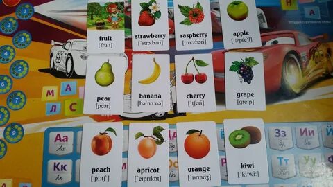 Песенка английский фрукты