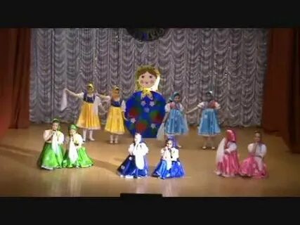 Танец матрешек в детском саду в младшей